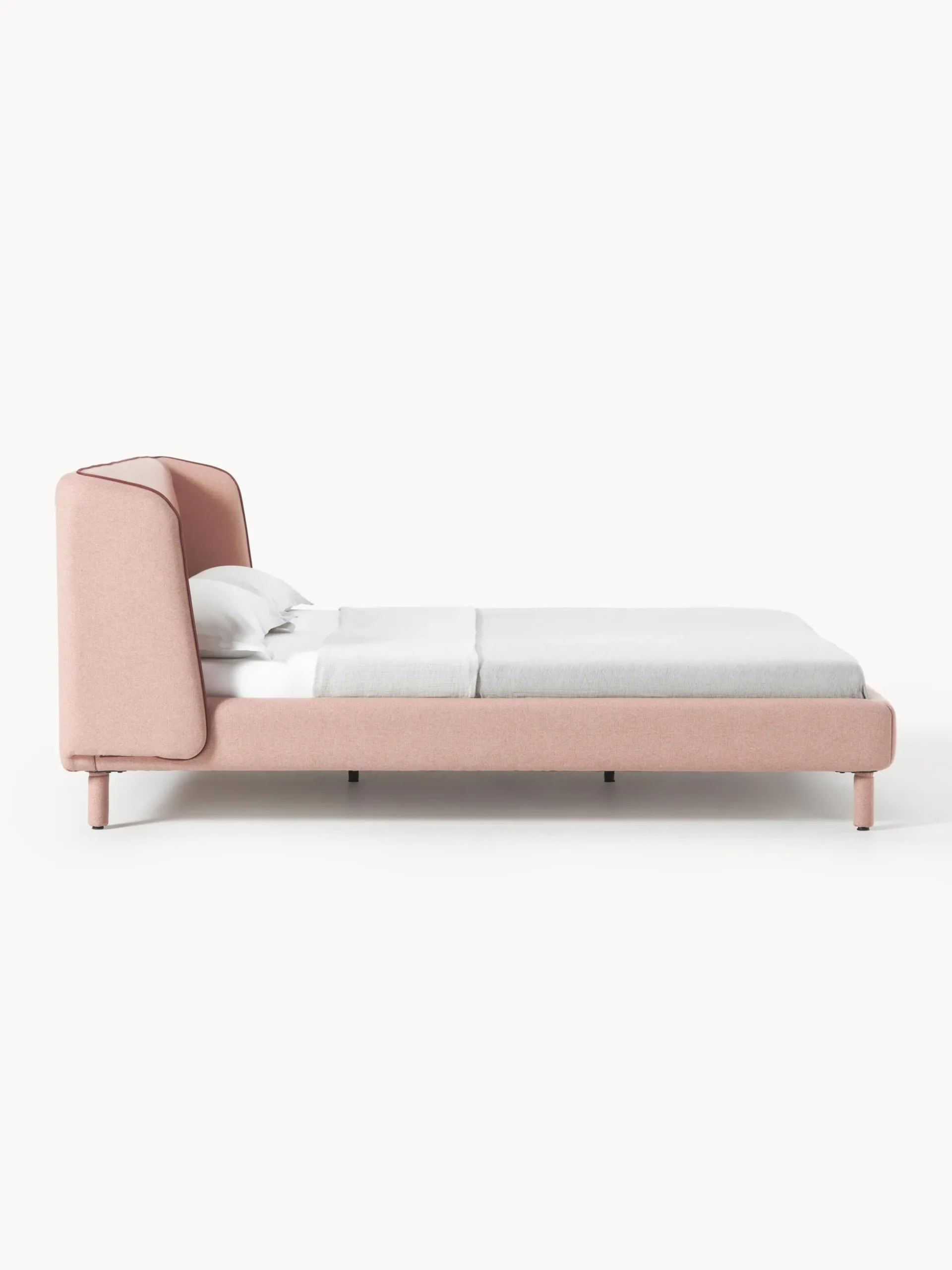 Letto imbottito con testiera Luma