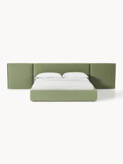Letto imbottito con testiera ribaltabile Otis