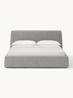 Letto imbottito in bouclé Cloud