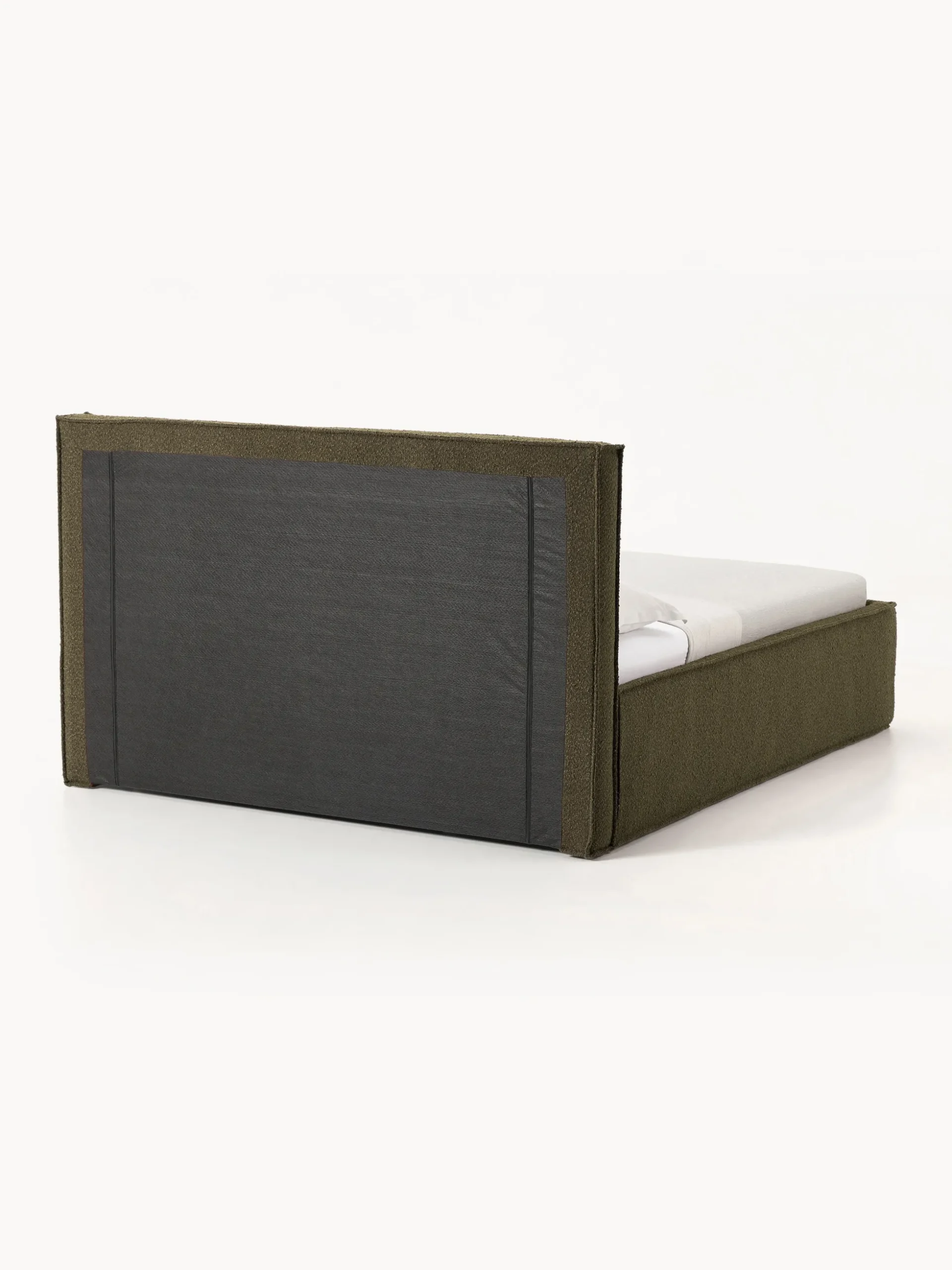 Letto imbottito in bouclé Dream