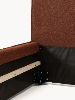 Letto imbottito in bouclé Dream