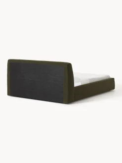 Letto imbottito in bouclé Cloud
