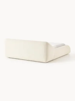 Letto imbottito in bouclé Sofia