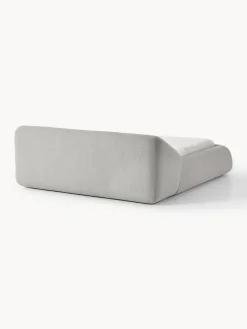 Letto imbottito in bouclé Sofia