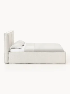 Letto imbottito in bouclé Dream