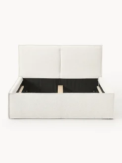 Letto imbottito in bouclé Dream