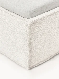 Letto imbottito in bouclé Dream