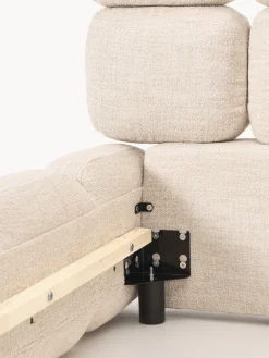 Letto imbottito in teddy bouclé Tayla