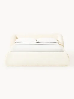 Letto imbottito in teddy Sofia