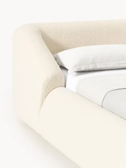 Letto imbottito in teddy Sofia