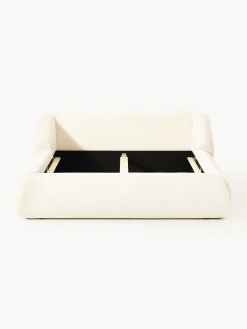 Letto imbottito in teddy Sofia