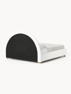 Letto imbottito in teddy Ebba