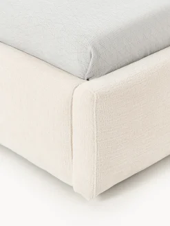 Letto imbottito singolo con contenitore Cloud