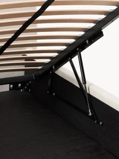 Letto imbottito singolo con contenitore Cloud