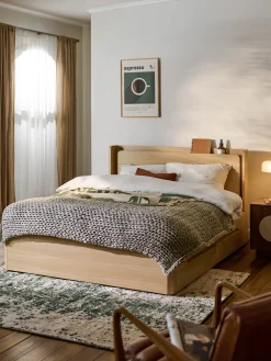 Letto in legno con cassetti Allow