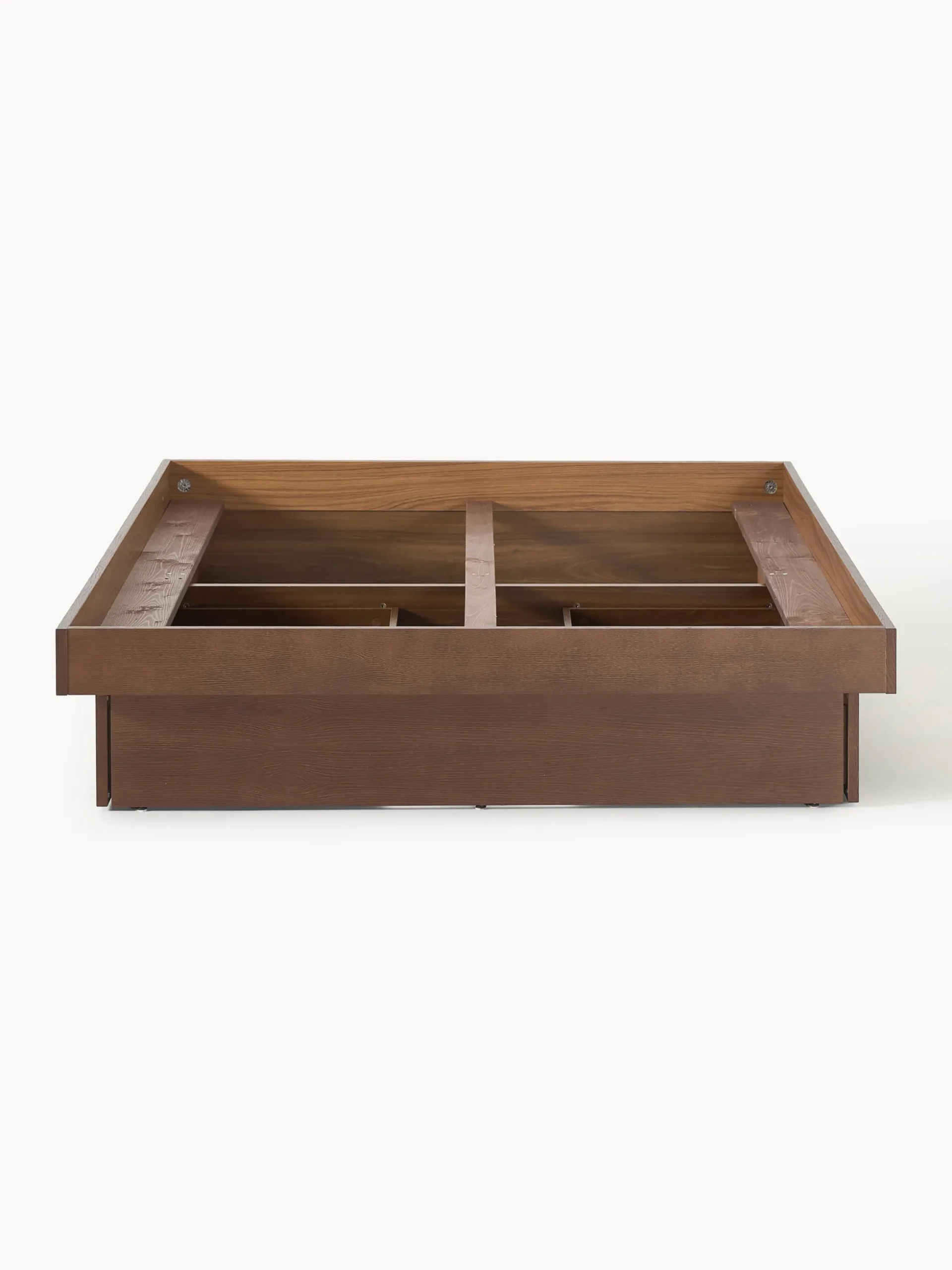 Letto in legno con contenitore Sato