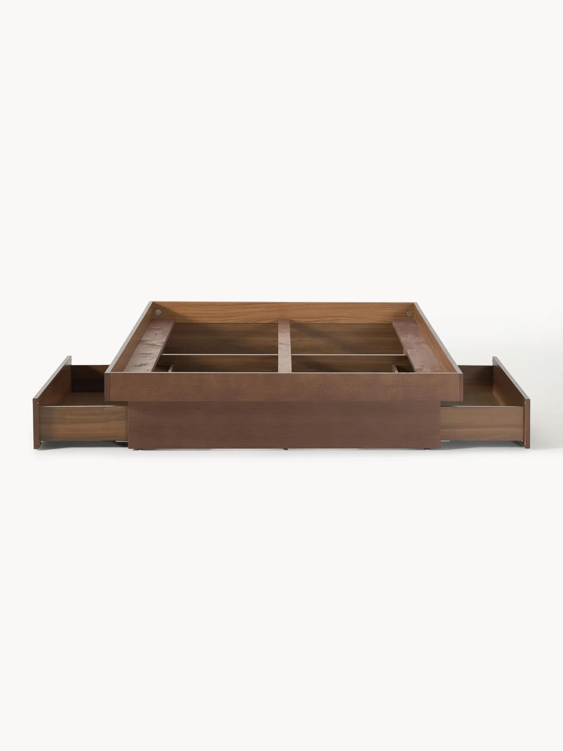Letto in legno con contenitore Sato