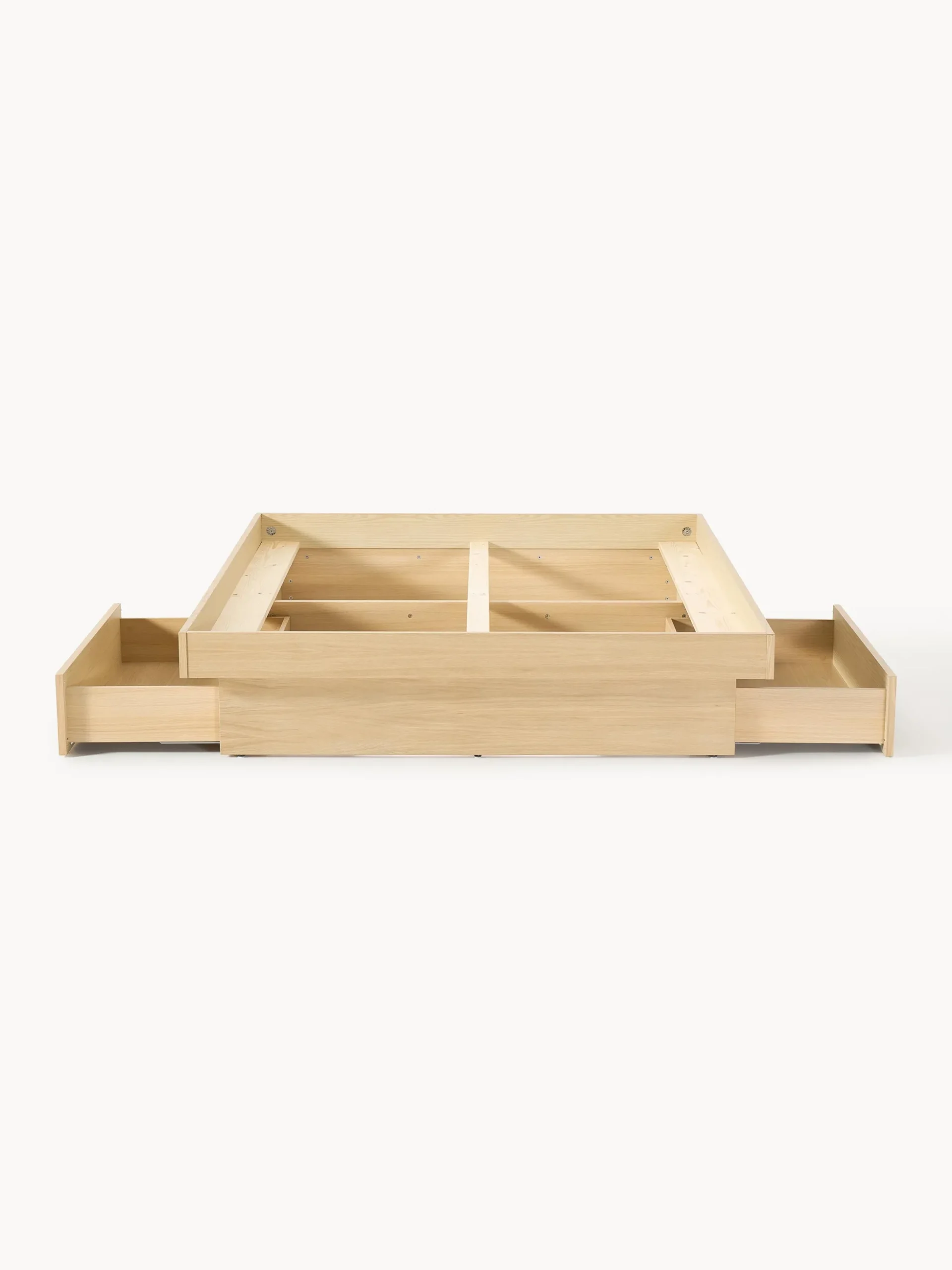 Letto in legno con contenitore Sato
