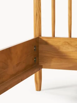 Letto in legno di pino con testiera Windsor