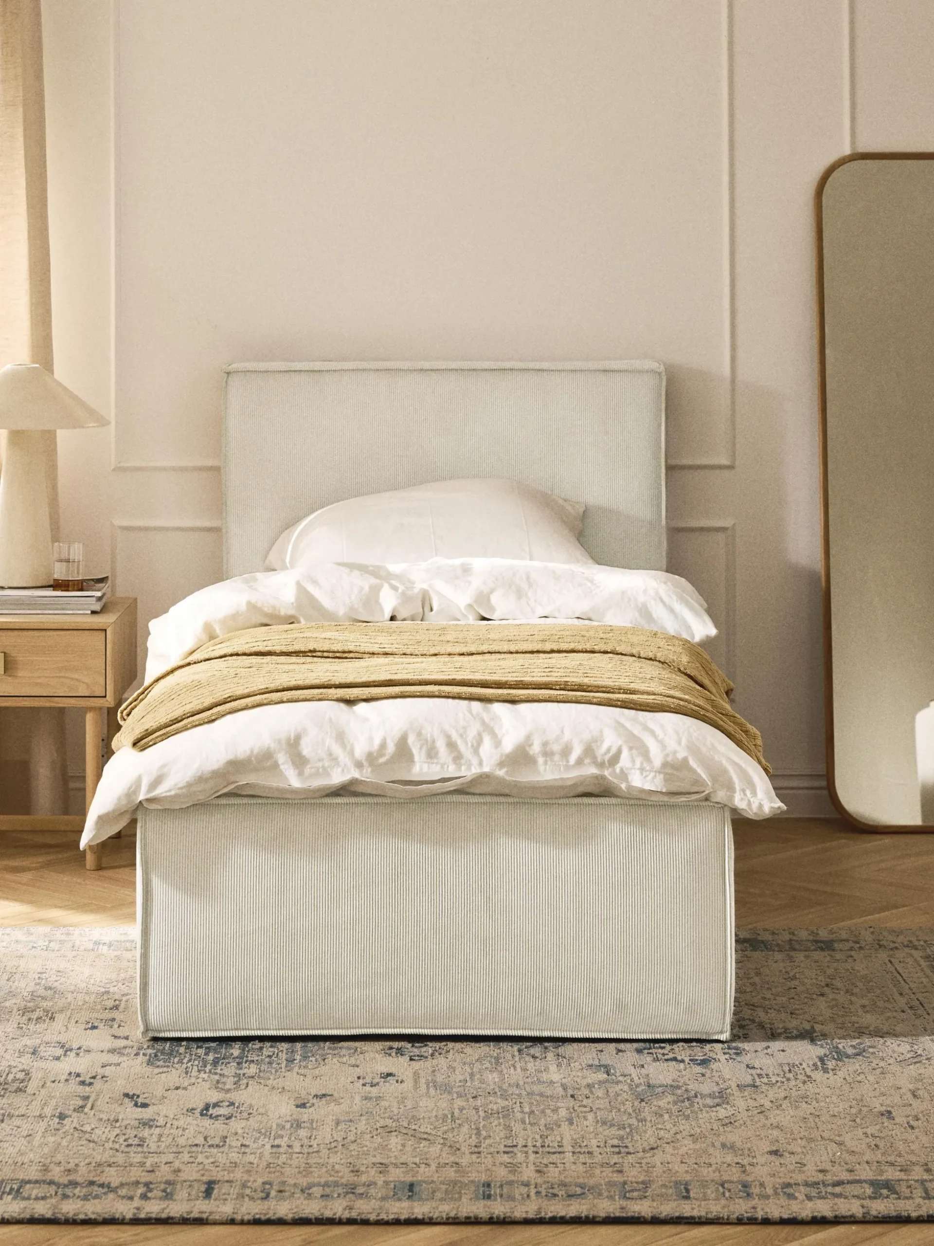 Letto in velluto a coste Dream