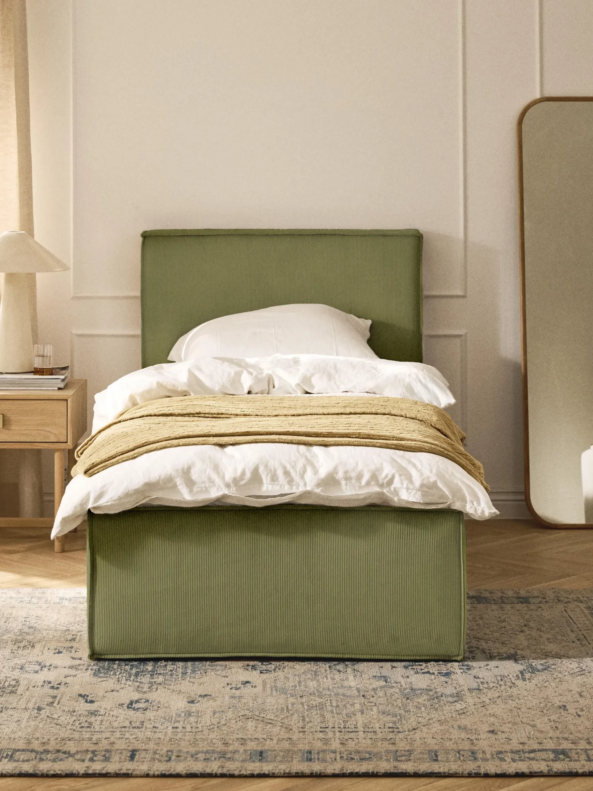 Letto in velluto a coste Dream