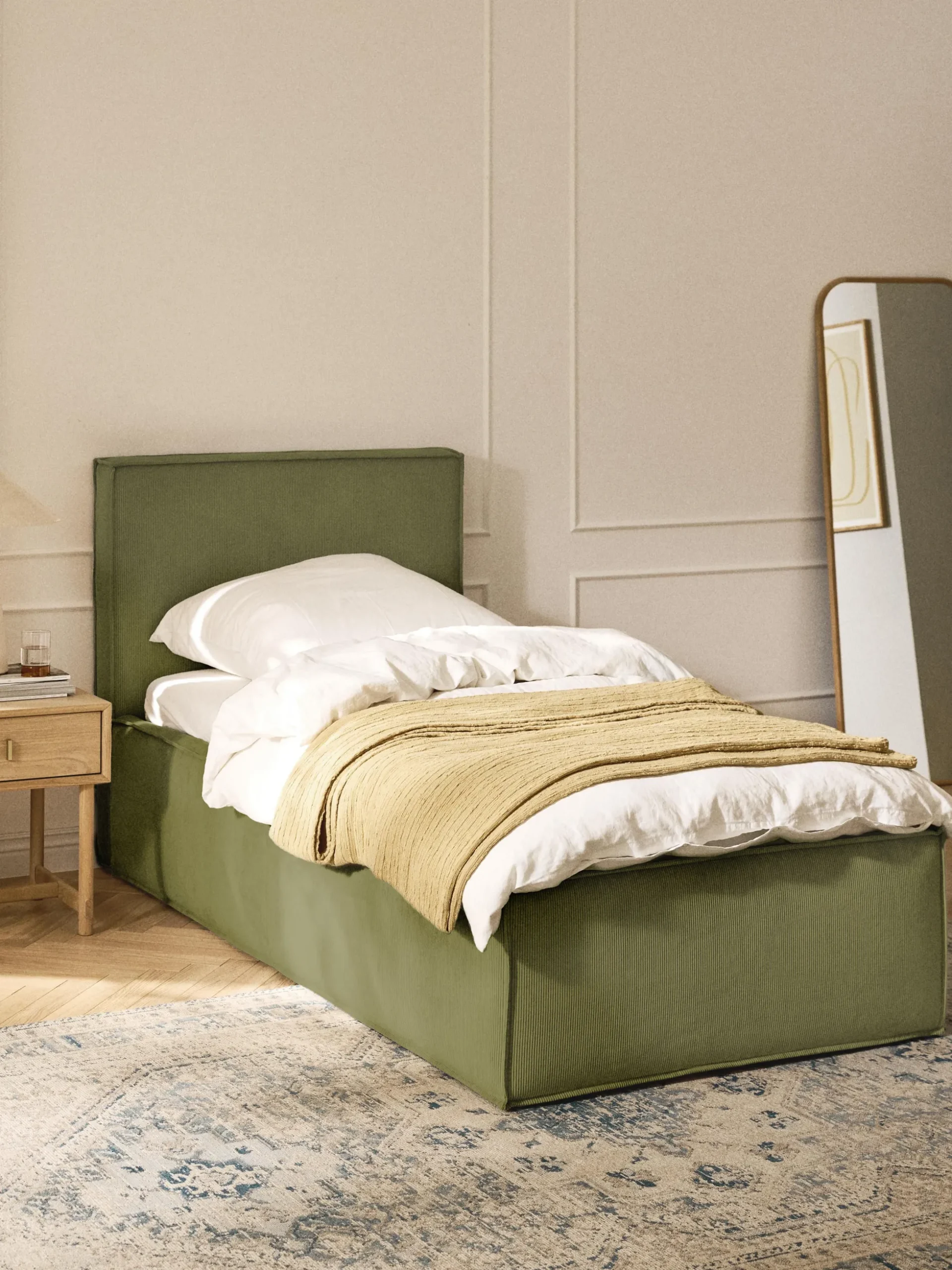 Letto in velluto a coste Dream