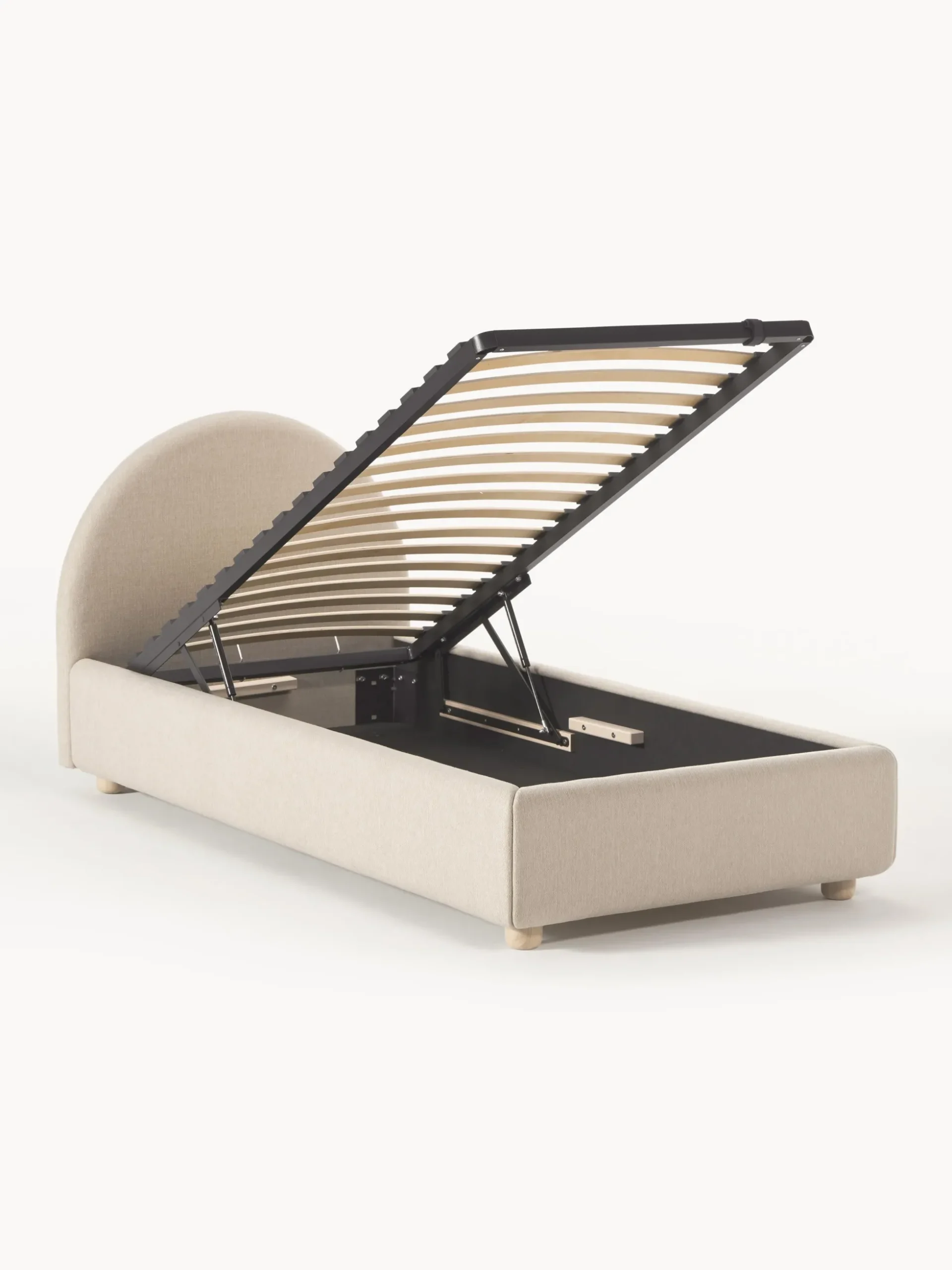 Letto singolo con contenitore Ebba
