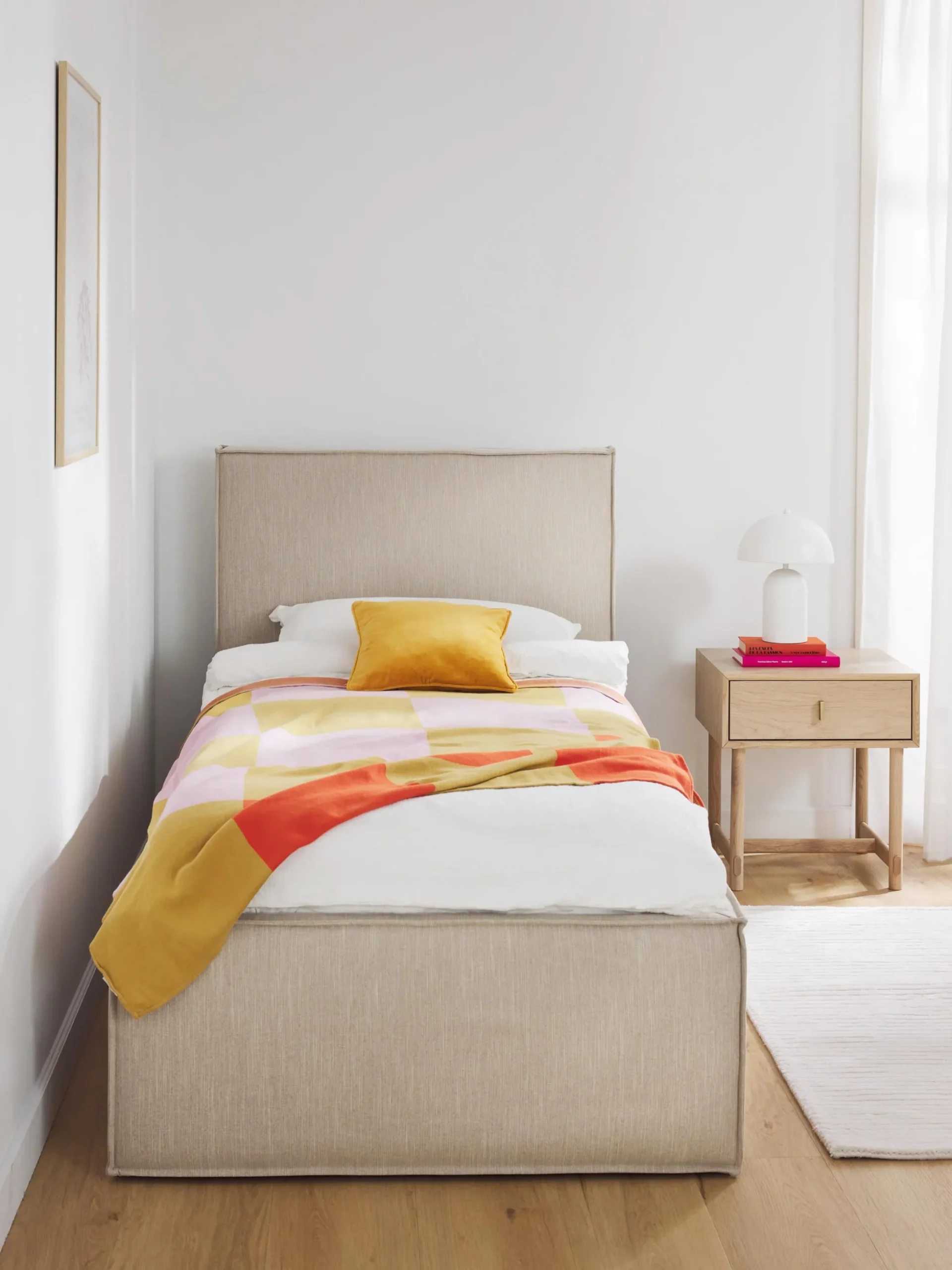 Letto singolo con contenitore Dream