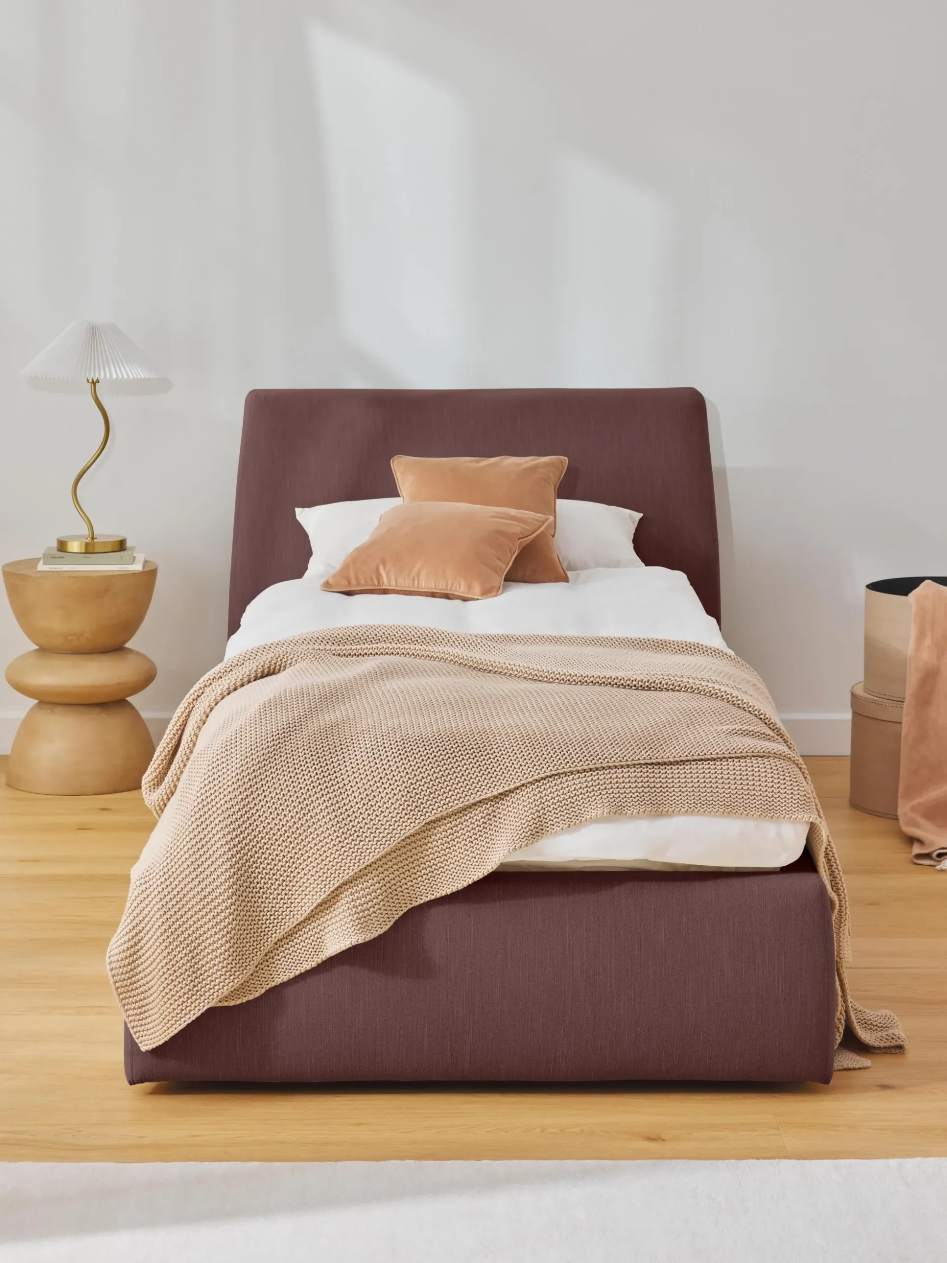 Letto singolo con contenitore Cloud