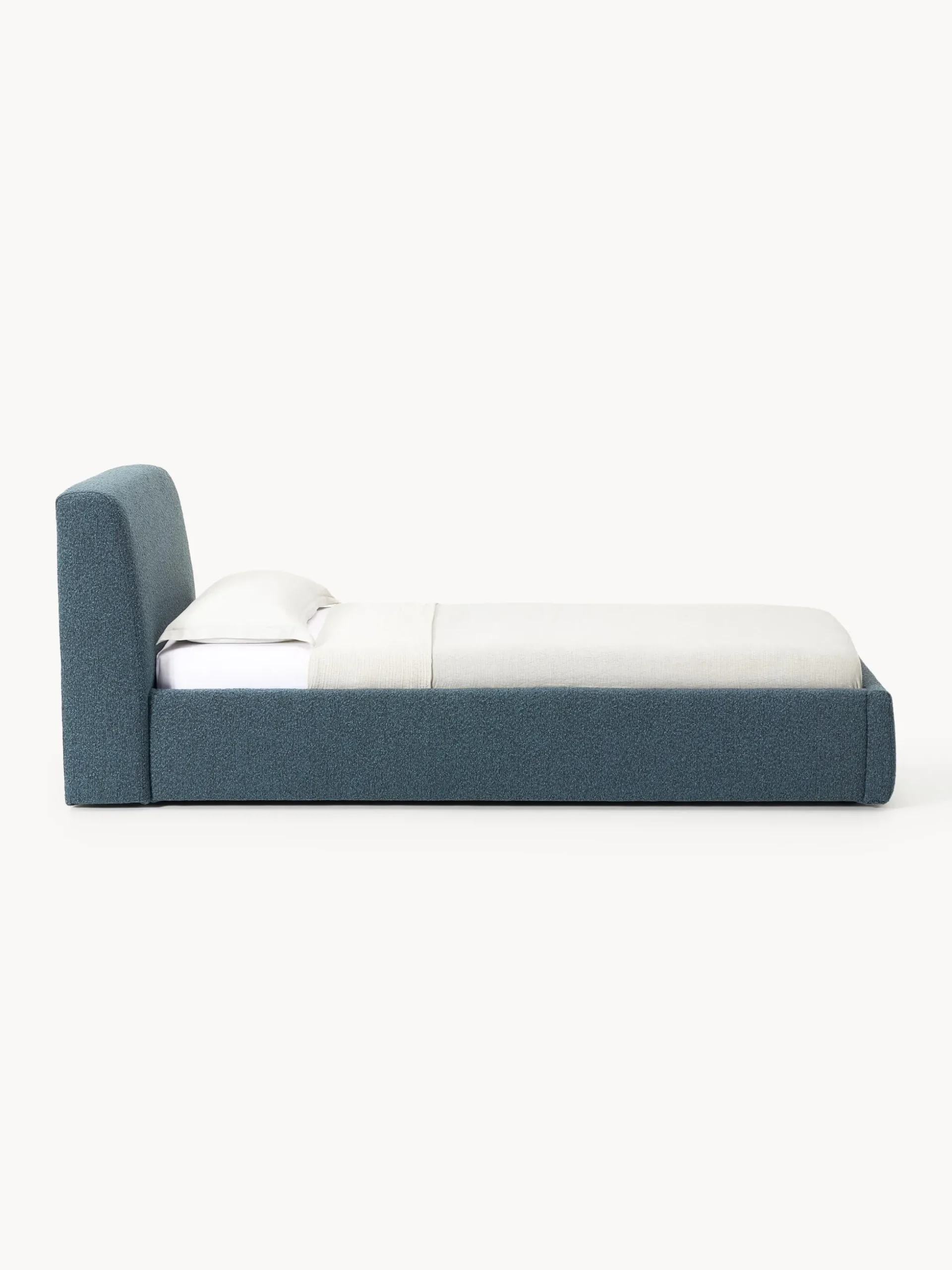 Letto singolo in bouclé Cloud