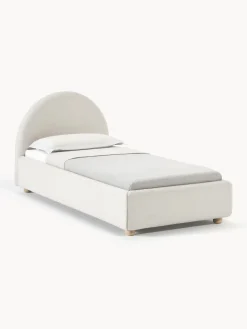 Letto singolo in teddy con contenitore Ebba