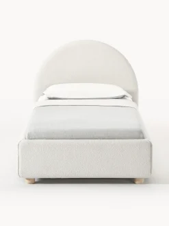 Letto singolo in teddy con contenitore Ebba