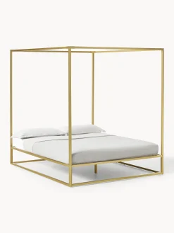 Letto a baldacchino in metallo Belle