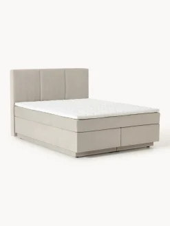 Letto boxspring con contenitore Oberon