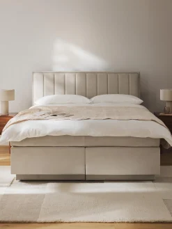 Letto boxspring con contenitore Livia
