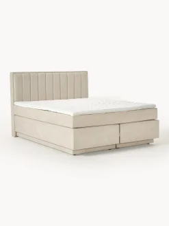 Letto boxspring con contenitore Livia