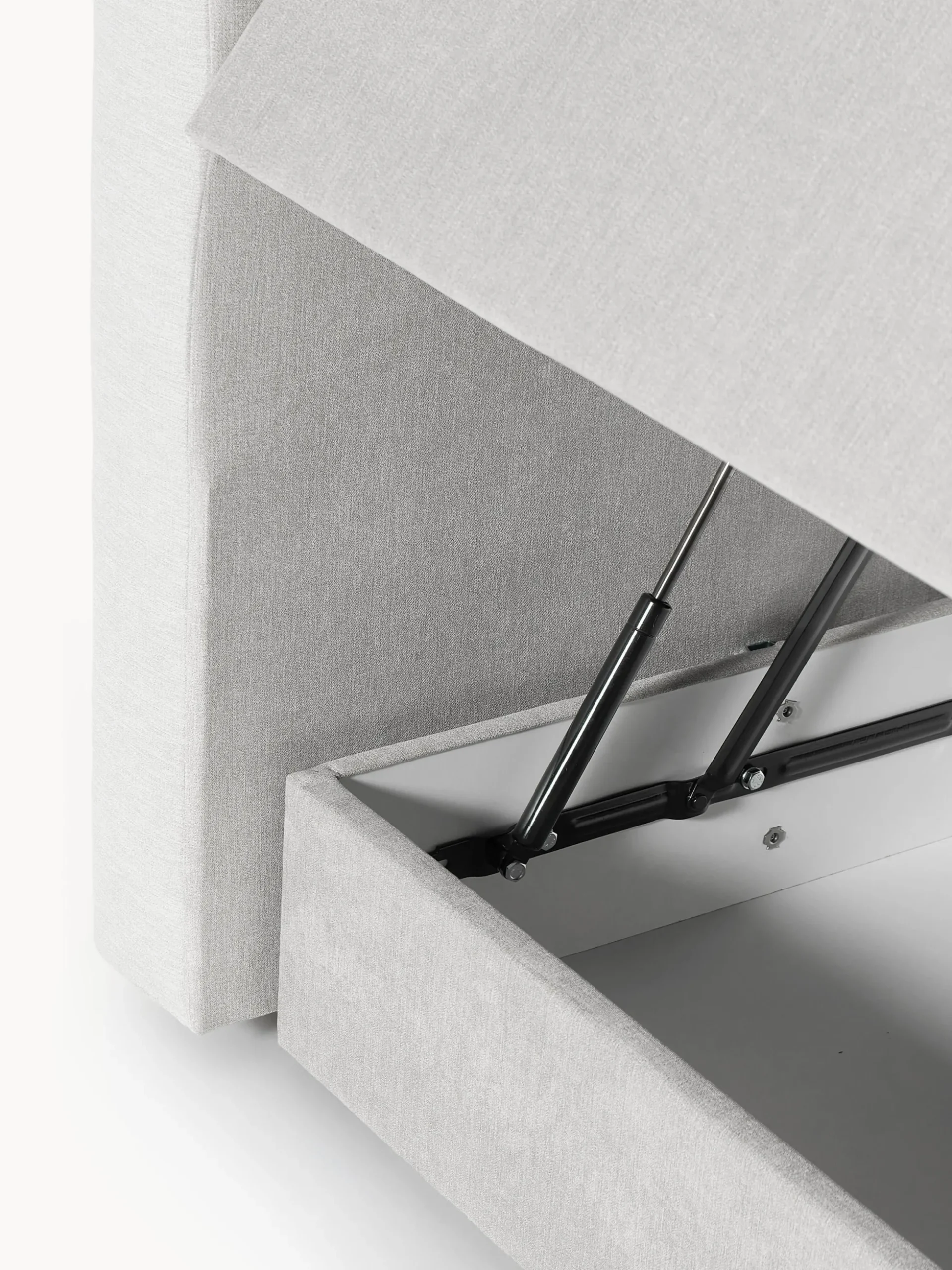 Letto boxspring con contenitore Oberon