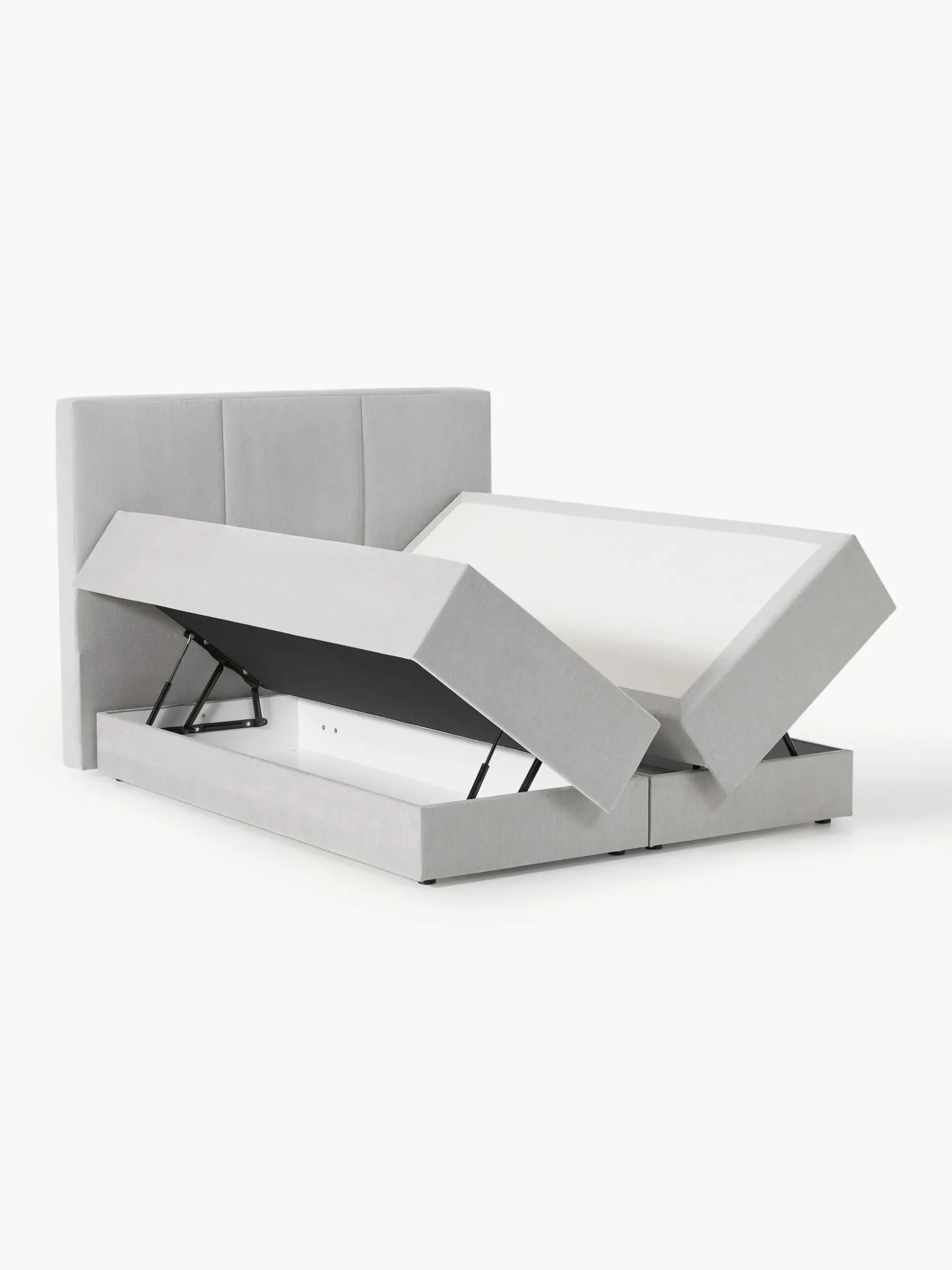 Letto boxspring con contenitore Oberon