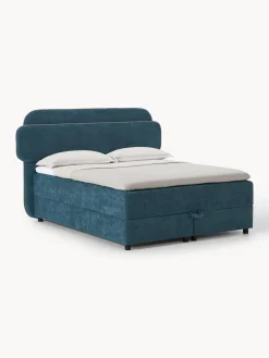 Letto boxspring con vano contenitore Enrica