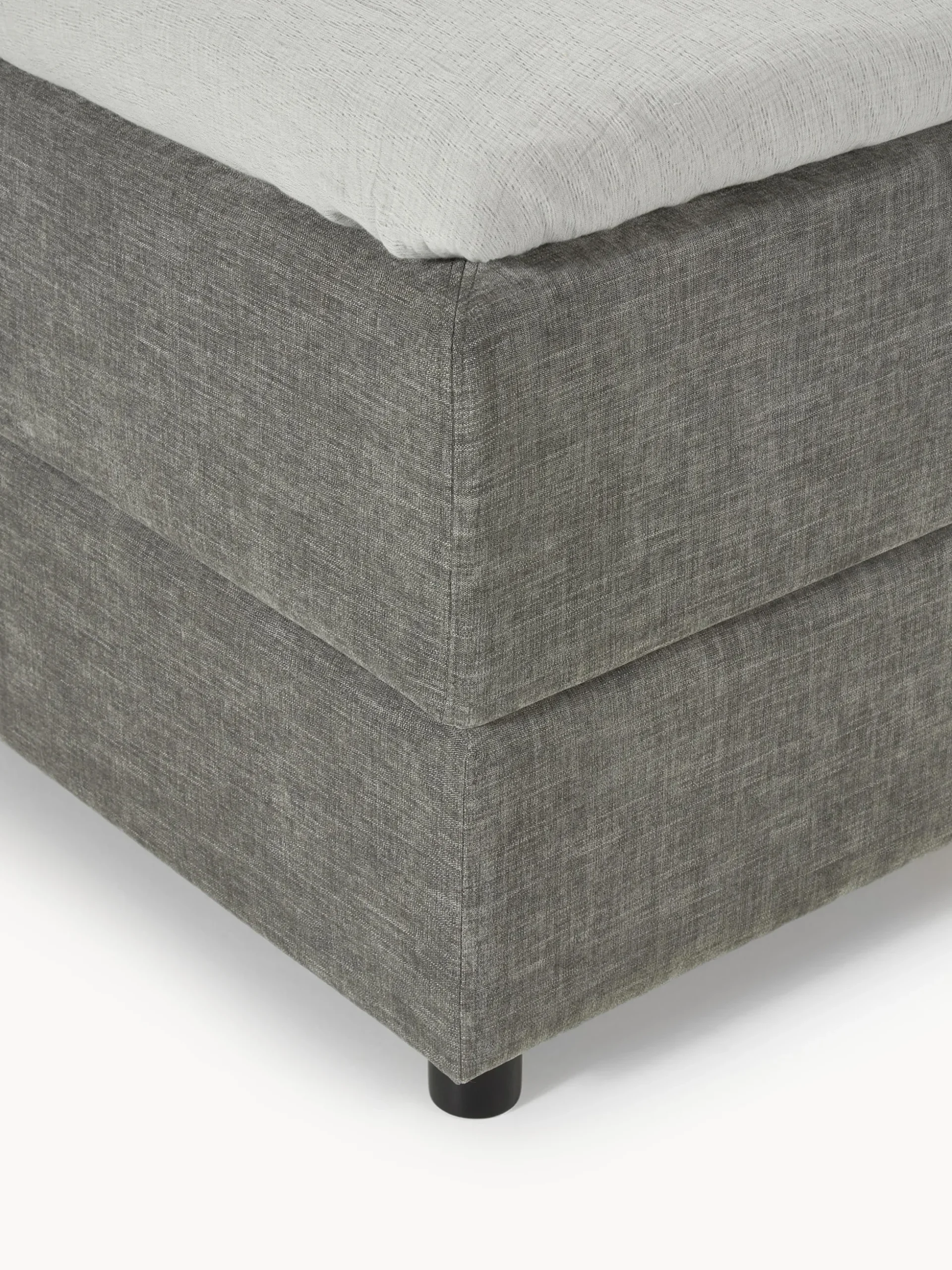 Letto boxspring con vano contenitore Enrica