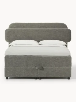 Letto boxspring con vano contenitore Enrica