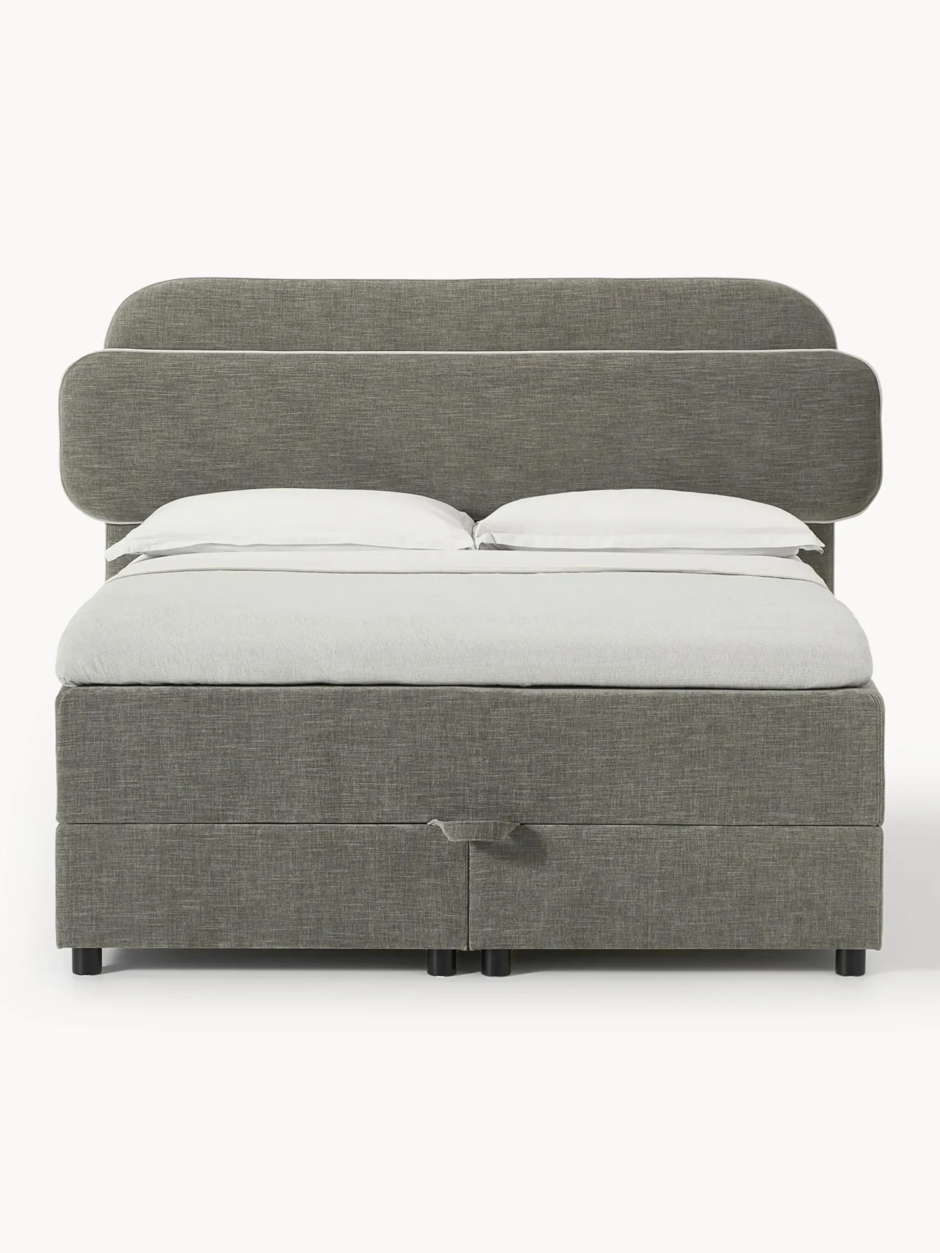 Letto boxspring con vano contenitore Enrica