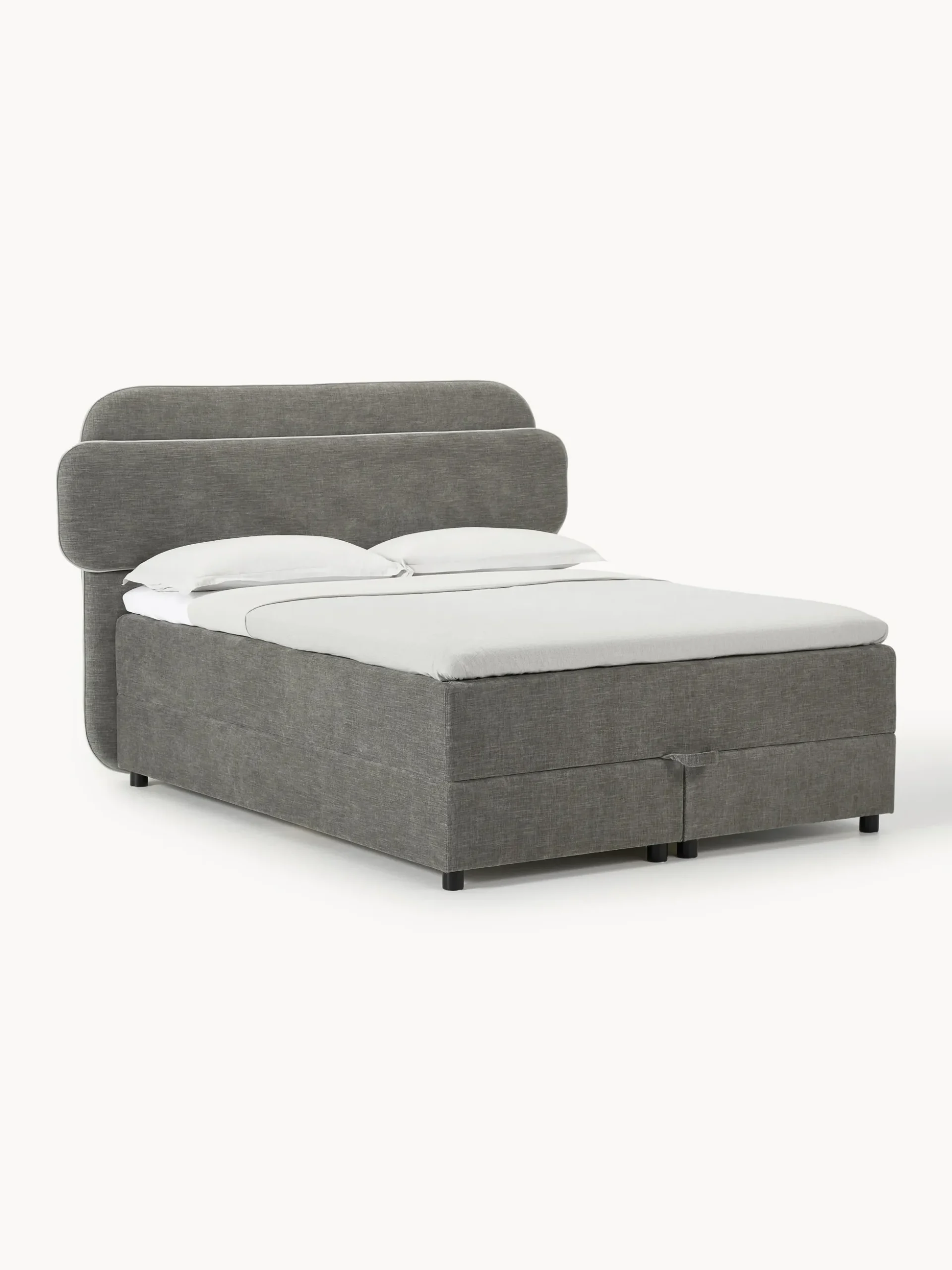Letto boxspring con vano contenitore Enrica