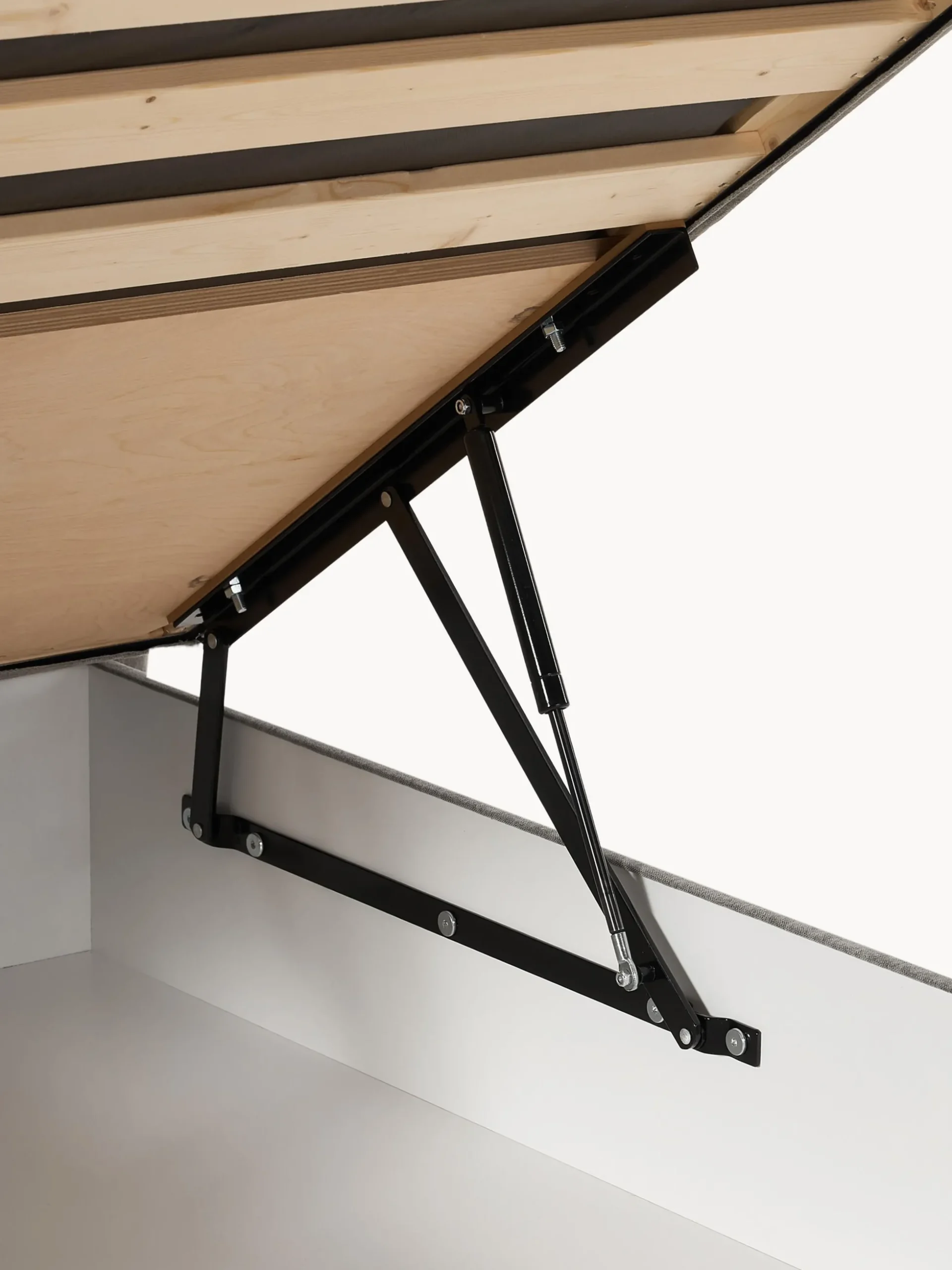 Letto boxspring con vano contenitore Enrica