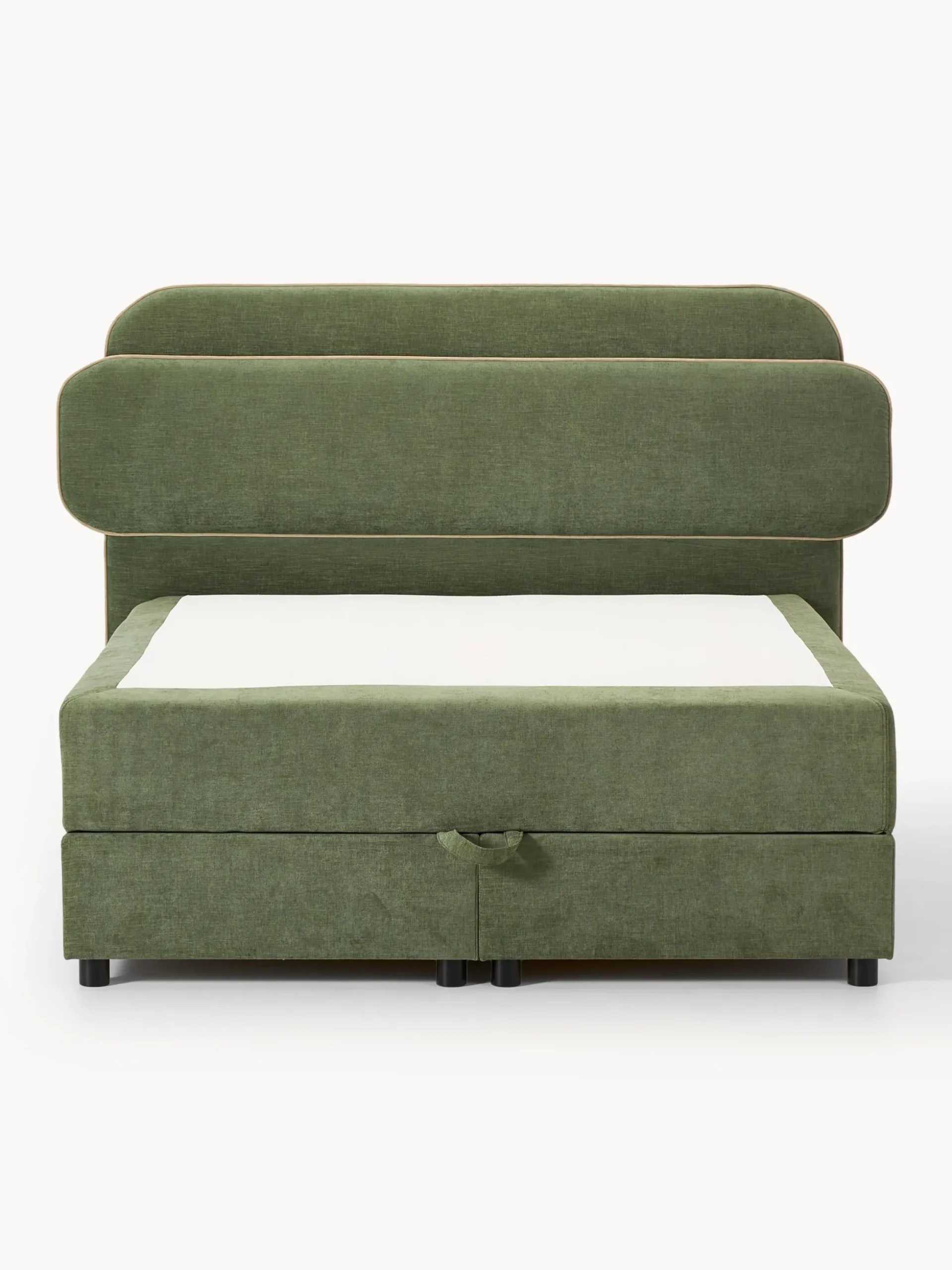 Letto boxspring con vano contenitore Enrica
