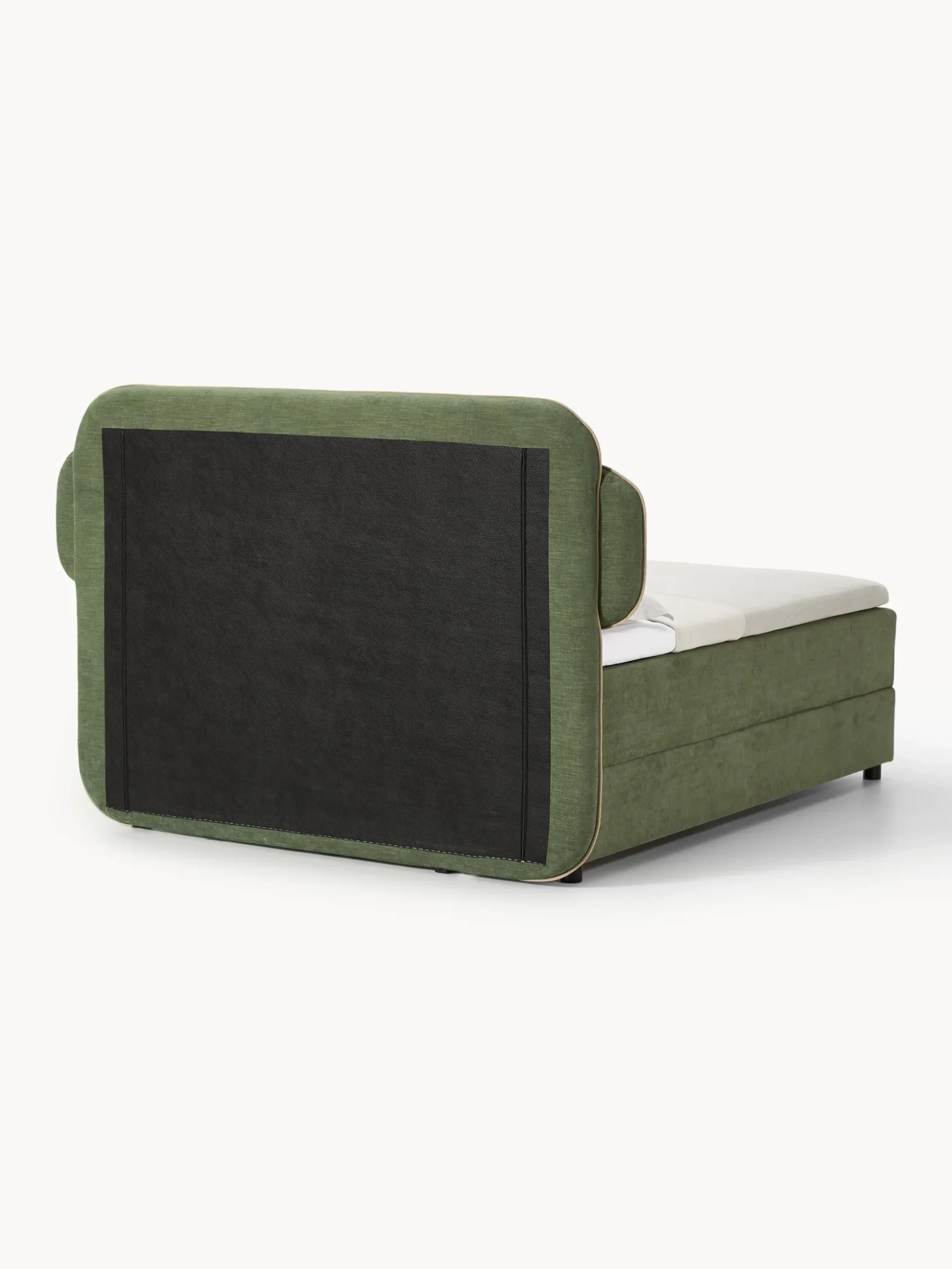 Letto boxspring con vano contenitore Enrica