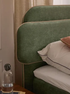 Letto boxspring con vano contenitore Enrica