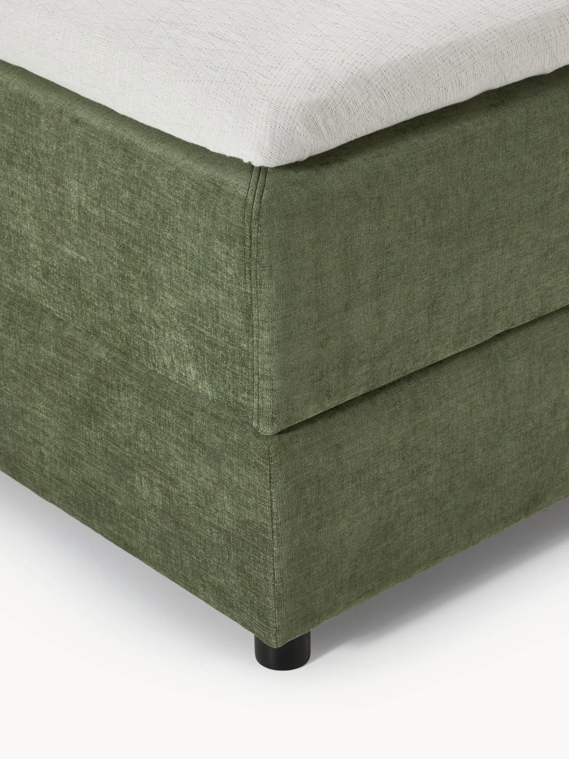 Letto boxspring con vano contenitore Enrica