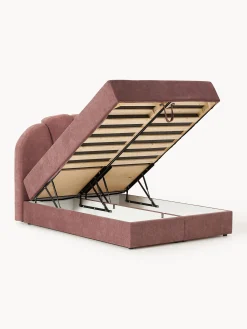Letto boxspring con vano contenitore Romia