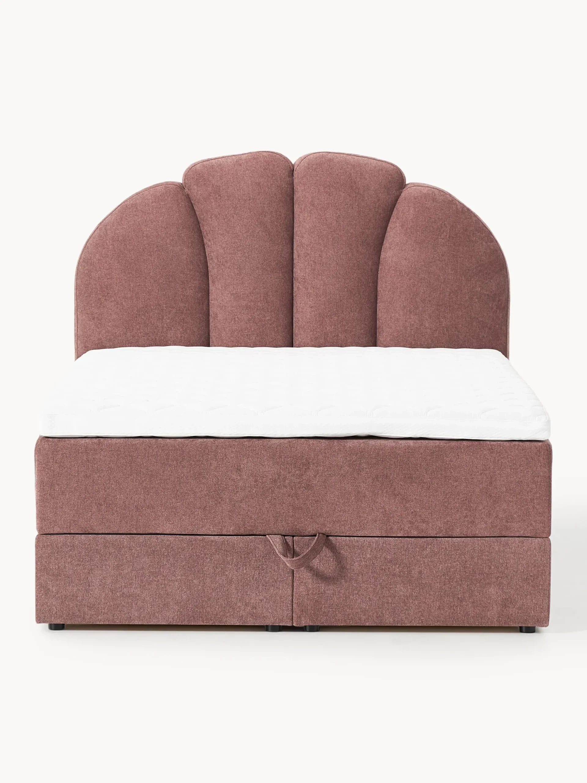 Letto boxspring con vano contenitore Romia
